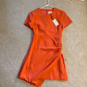 Cinq a sept Imogen Dress in Hot Coral NWT!
